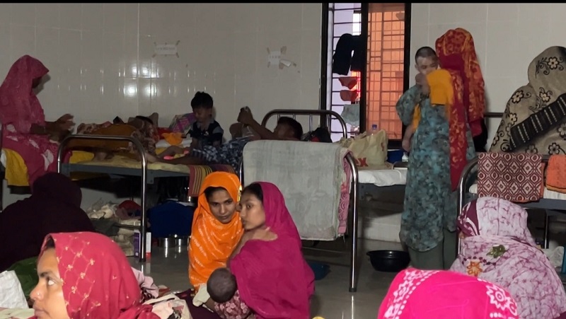 চাঁপাইনবাবগঞ্জে সন্দেহজনক হামে আক্রান্তদের মধ্যে ৪২ শতাংশ পজিটিভ,হাম পরীক্ষায় লাগছে সময়